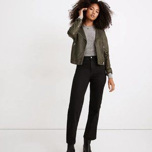 Madewell Slim Wide-Leg Jeans in Lunar Wash